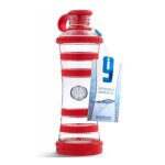 Bouteille i9 en verre passion rouge
