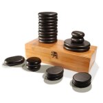 Coffret 25 pierres standard en basalte *