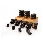 Coffret 28 petites pierres pour massage Coffret 28 petites pierres pour massage