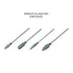 Embouts alliage dur, srie rouge - moyen