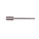 Embout cylindrique en carbure de titane, argent