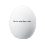 Globe cramique nouma blanc