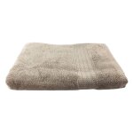 Serviette en bambou couleur gris pur cachemire
