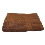Serviette en bambou marron cuir ancien