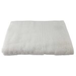 Serviette blanche en bambou