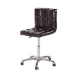 Tabouret chaise de bureau avec dossier pivotant Tabouret chaise de bureau avec dossier pivotant
