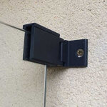 Accroche murale pour panneau verre - barriere piscine verre