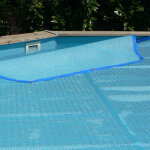 B�che � bulles 8 x 4 m sol + guard - sunlight premium - 500 microns - bord�e 4 c�t�s - b�che � bulles ...