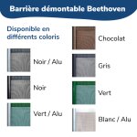 Barri�re beethoven - barri�re piscine d�montable - barri�re beethoven souple