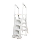 Double �chelle piscine hors sol h2o - sp�cial s�curit� enfants