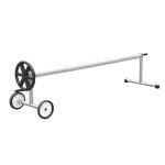 Enrouleur b�che � bulles - piscine enterr�e jusqu'� 6 m de large - enrouleur b�che piscine