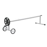 Enrouleur b�che � bulles - piscine enterr�e jusqu'� 6 m de large