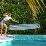 Filet �puisette xxl anti - feuilles platypool - filet piscine