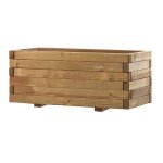 Jardiniere bois rectangulaire calypso
