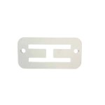 Platine pour sangle de s�curit� blanche