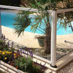 Poteau d'angle en aluminium - barri�re piscine aluminium