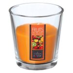 Bougie parfume fruits exotiques 90g - atmosphera createur dinterieur