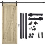 1. 5m sliding door rail hardware kit includes rollers and track - black 1. 5m sliding door rail hardware kit includes rollers and track - black