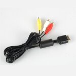 Cble audio vido - sony - ps2 ps3 - 1. 8m - stro - compatible haute qualit