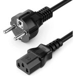 1. 8m cble dalimentation iec 320 c13 h05vv - f schuko cordon lectrique secteur pour pc tv appareils ...