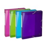 1 bo�te de classement a4 - iderama - dos 40 mm - polypro - exacompta - coloris assortis