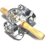 1 coupe - beignets rotatif moule � donuts en m�tal machine � p�tisserie rouleau de cuisson pour la cuisson ...