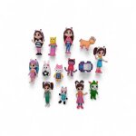1 figurine aleatoire gaby chat dollhouse dans un sachet scelle figurine de collection decoration gateaux ...