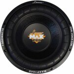 1 lanzar maxp104d caisson de basses 10 2500 cm 250 mm diamtre 600 watt rms 1200 watt max double bobine ...