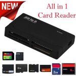 Tous en 1 multi lecteur de carte mmoire usb pour sd sdhc mini micro m2 mmc xd cf ms lecteur de cartes ...