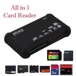 Tous en 1 multi lecteur de carte mmoire usb pour sd sdhc mini micro m2 mmc xd cf ms yj249
