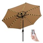 1 pack lampe solaire � led pour parasol parapluie lumi�res parasol pour patio camping tentes de camping ...