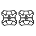 1 paire dadaptateurs de plate - forme de pédale automatique de vélo en alliage daluminium pour spd (noir) ... 1 paire dadaptateurs de plate - forme de pédale automatique de vélo en alliage daluminium pour spd (noir) ...
