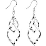 1 paire boucles doreilles pendantes en argent sterling pour femme longues pampilles cadeau pour femme ... 1 paire boucles doreilles pendantes en argent sterling pour femme longues pampilles cadeau pour femme ...