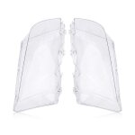 1 paire de couvercles de lentilles transparentes pour phares avant gauche et droit pour bmw e46 s�rie ...