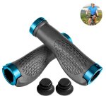 1 paire de poignes de guidon de vlo poigne de vlo ergonomique antichoc pour vtt avec embouts