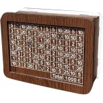 1 pcs tirelire rtro en forme de cochon japonais avec compteur botes  monnaie en bois tirelire pour ...