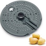 1 pi�ces accessoire �plucheur pour thermomix tm6 tm5 tm31 �plucheur de pommes de terre avec r�pe en plastique ...
