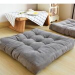 1 piece coussins dassise coussins de chaise 55x55x10cm coussin de solcouverture en polyester et remplissage ...