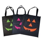 1 sac a bonbons happy halloween (coloris aleatoire) tissu - 35 x 55 cm (pice) coloris aleat