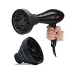 1 s�che - cheveux universal black diffuseur portable voyage adapt� � la plupart des s�che - cheveux 135 ...