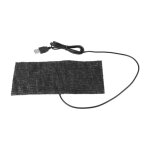 1 tapis chauffant usb 5 v en fibre de carbone noir 20 x 10 cm pour tapis de souris et couverture chaude ... 1 tapis chauffant usb 5 v en fibre de carbone noir 20 x 10 cm pour tapis de souris et couverture chaude ...