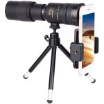 10 - 300x40mm bak4 prisme tlescope monoculaire longue - vue avec support pour smartphone et trpied ...