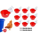 10 abreuvoirs poules diy auto + 1 forets poulets / canards / oies / dindes / pigeons