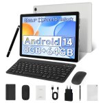 10 android 14 tablette pc avec clavier noir souris stylo chargeur cble octa - core 8 go ram 64 go rom ...