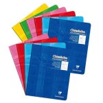10 cahiers dcriture - 17x22(cm) - dl 3 mm - 64 pages - sans spirale - clairefontaine