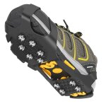 10 crampons lgers pour chaussures de neige et de glace chaussures extensibles  enfiler (m)