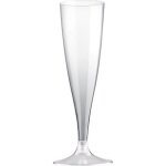 10 fltes  champagne easy 14cl transparent transparent