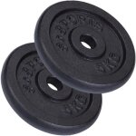 10 kg pack produit musculation fonte 30 mm 2x5 kg
