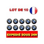 Autocollants - bmw - lot de 10 - aluminium - 11 mm - résistants aux uv Autocollants - bmw - lot de 10 - aluminium - 11 mm - résistants aux uv