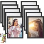 10 pcs cadre magn�tique auto - adh�sif a4 cadre � clipser informations sur le cadre affichage �tanche ...